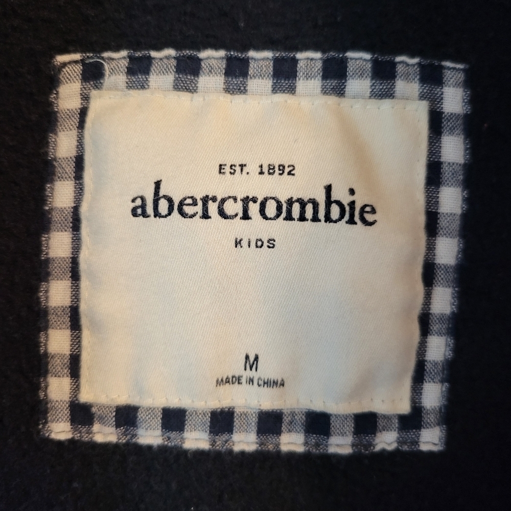 Abercrombie Kids Navy Blue Zip Up Jacket - Picture 4 of 5